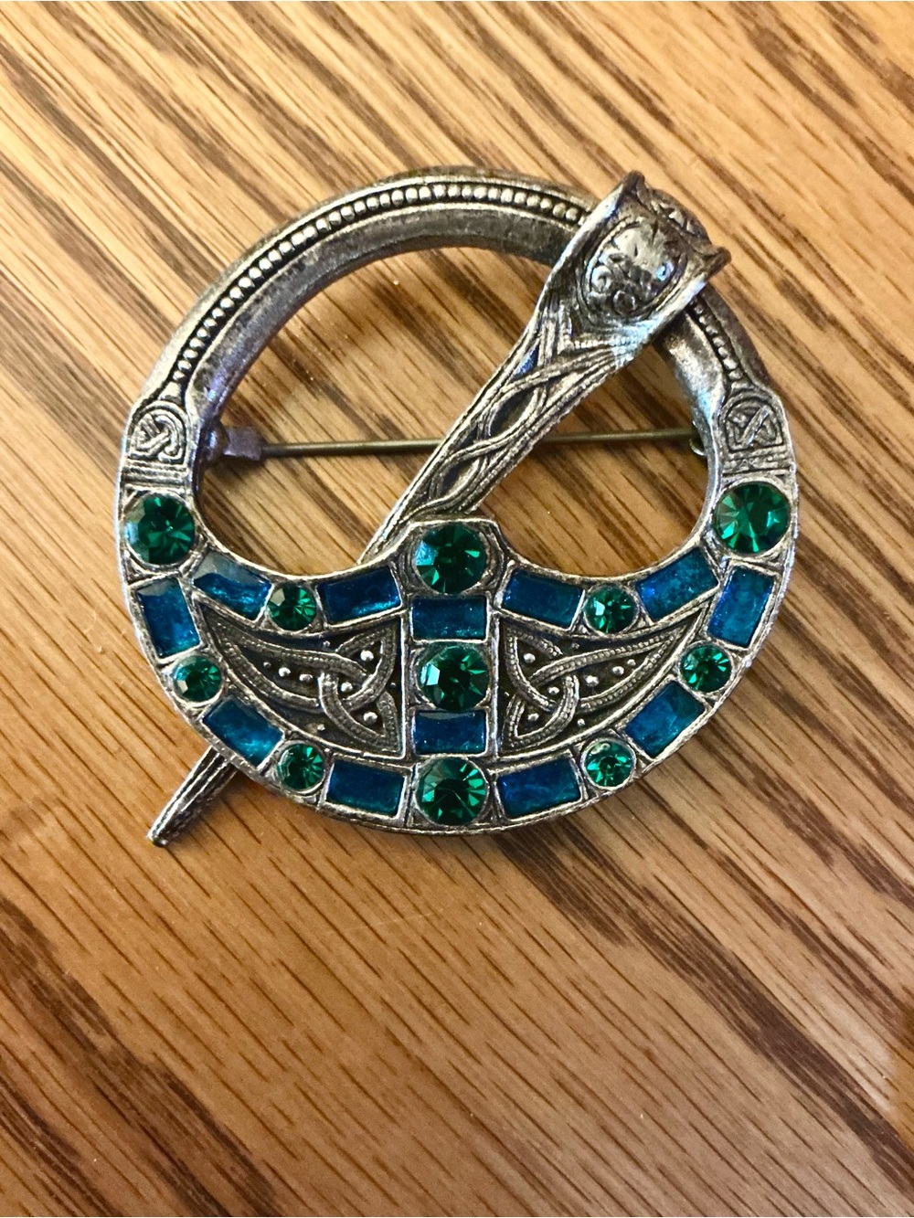 Sol d'Or Celtic Circle Brooch